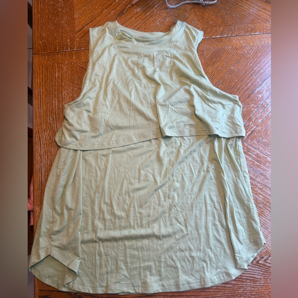 Womens Nursing Tank Top